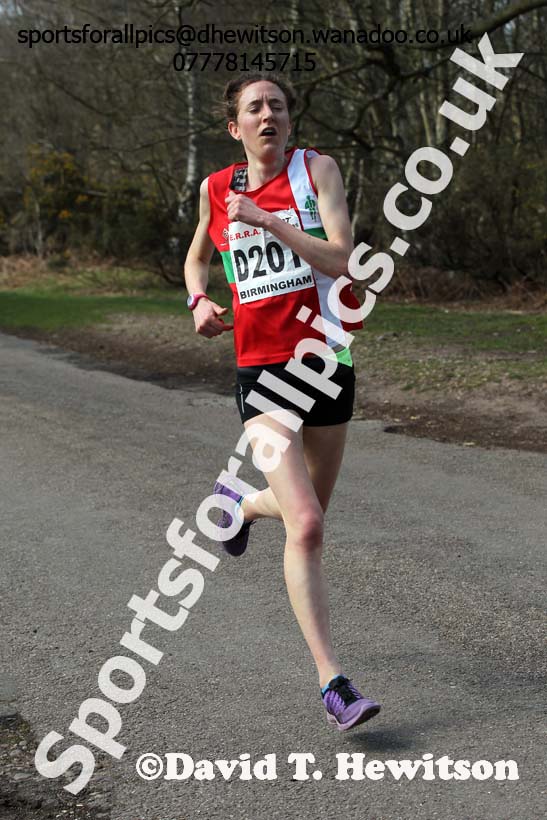 Womens 6 stage relay, Enlgish National 12 and 6 Stage Road Relays. Photo: David T. Hewitson/Sports for All Pics